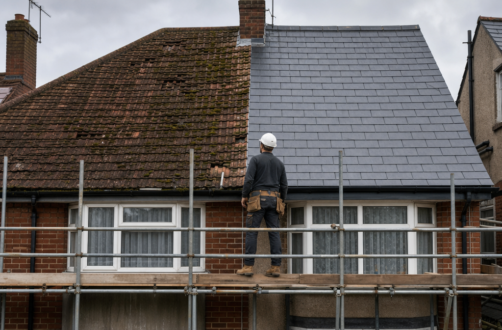 Roof Repair vs. Replacement: The 2026 UK Cost & Decision Guide 1 Roof Repair vs. Replacement: The 2026 UK Cost & Decision Guide